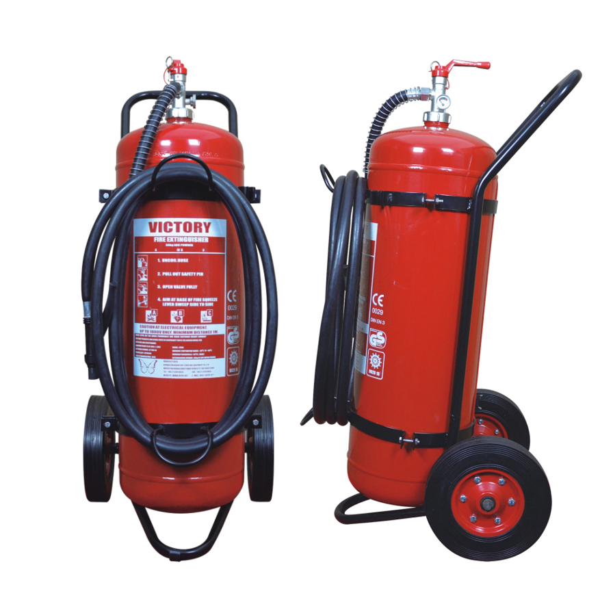 50KG STORE PRESSURE MOBILE TROLLEY EXTINGUISHER MODEL:PD50/PD50E