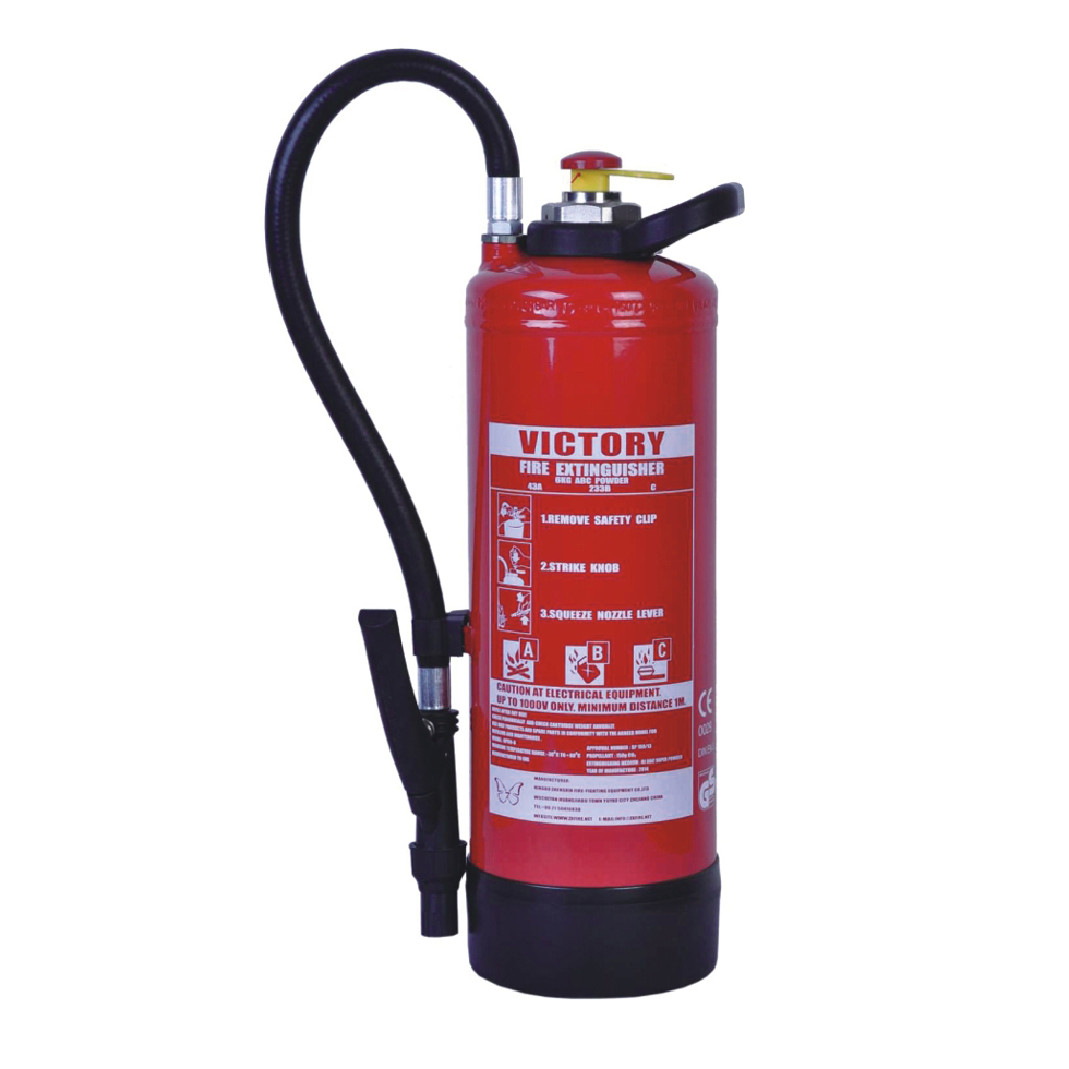 6KG DRY CHEMICAL POWDER FIRE EXTINGUISHER MODEL:GPD6-B/GPD6E-B