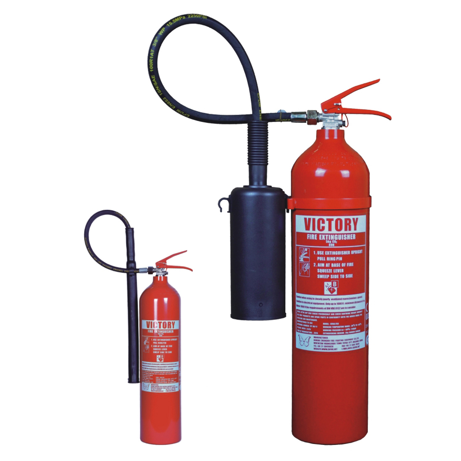 5KG CO2 FIRE EXTINGUISHER ALUMINUM CYLINDER MODEL:CO5A-250[2]