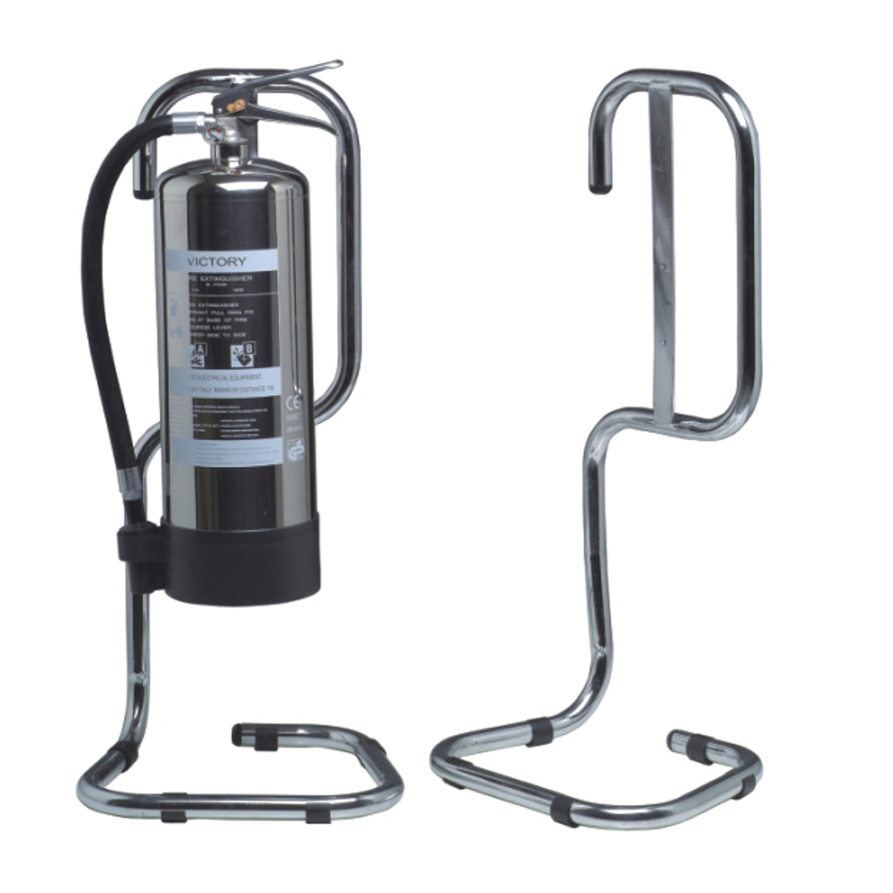 EXTINGUISHER  SINGLE CHROME STAND