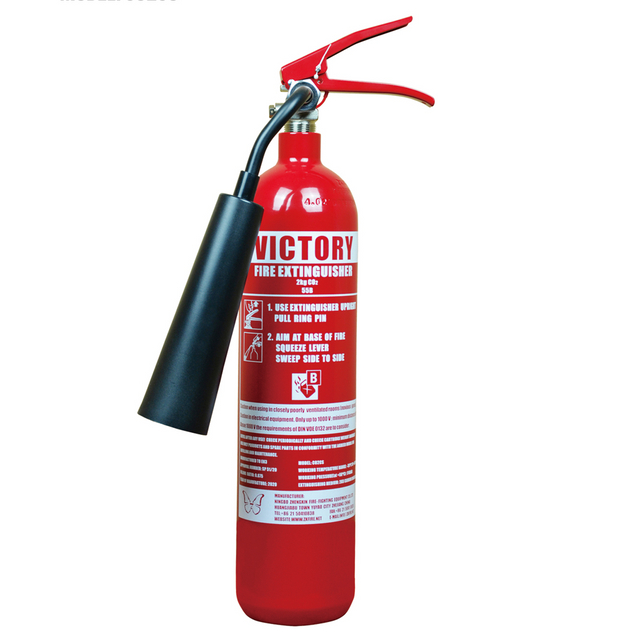 CO2 FIRE EXTINGUISHER 2 KG ALLOY STEEL CO2 FIREEXTINGUISHER