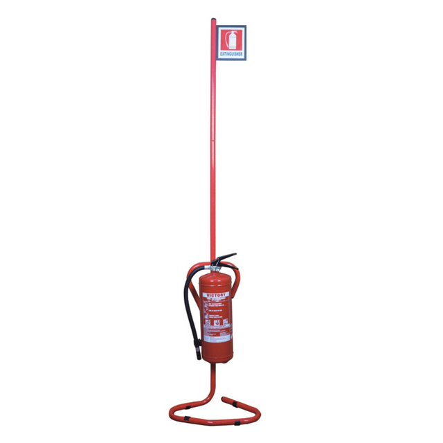 STEEL SINGLE EXTINGUISHER STAND