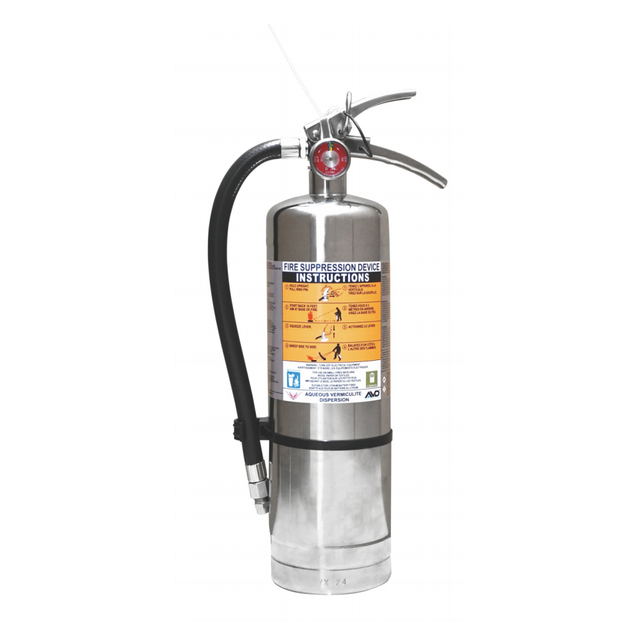 WATER BASED AGENT 2L AVO BATTERY FIRE SUPPRESSION DEVICE MODEL:AVD2L