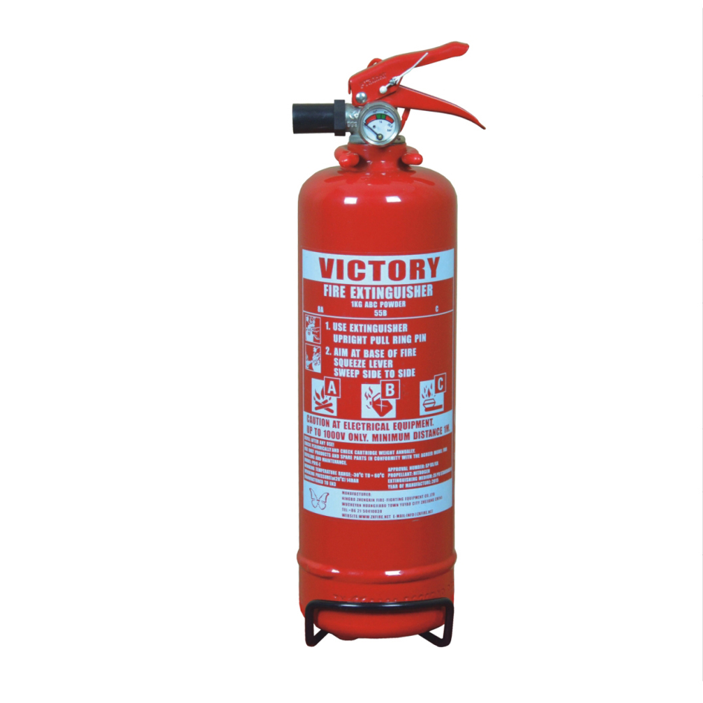 STORE PRESSURE1KG DRY CHEMIGAL POWDER FIRE EXTINGUISHER (MODEL: PD1E-E)