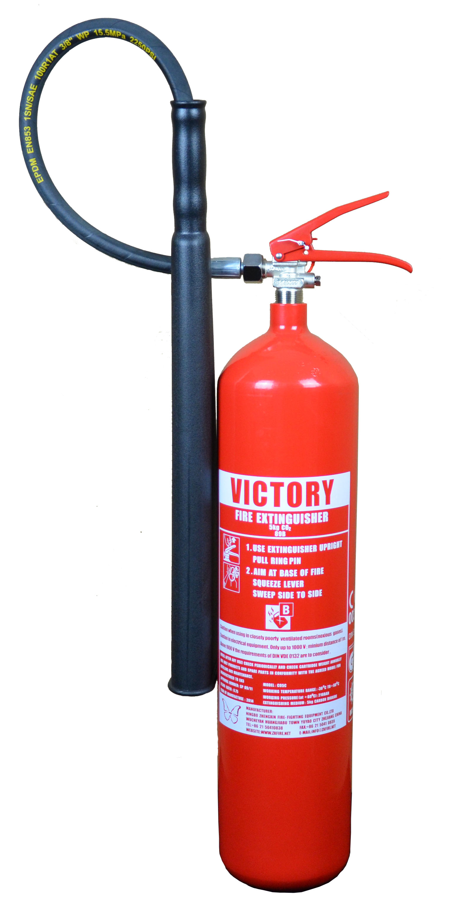 5KG ALLOY STEEL CO2 FIRE EXTINGUISHER MODEL: CO5C [1]