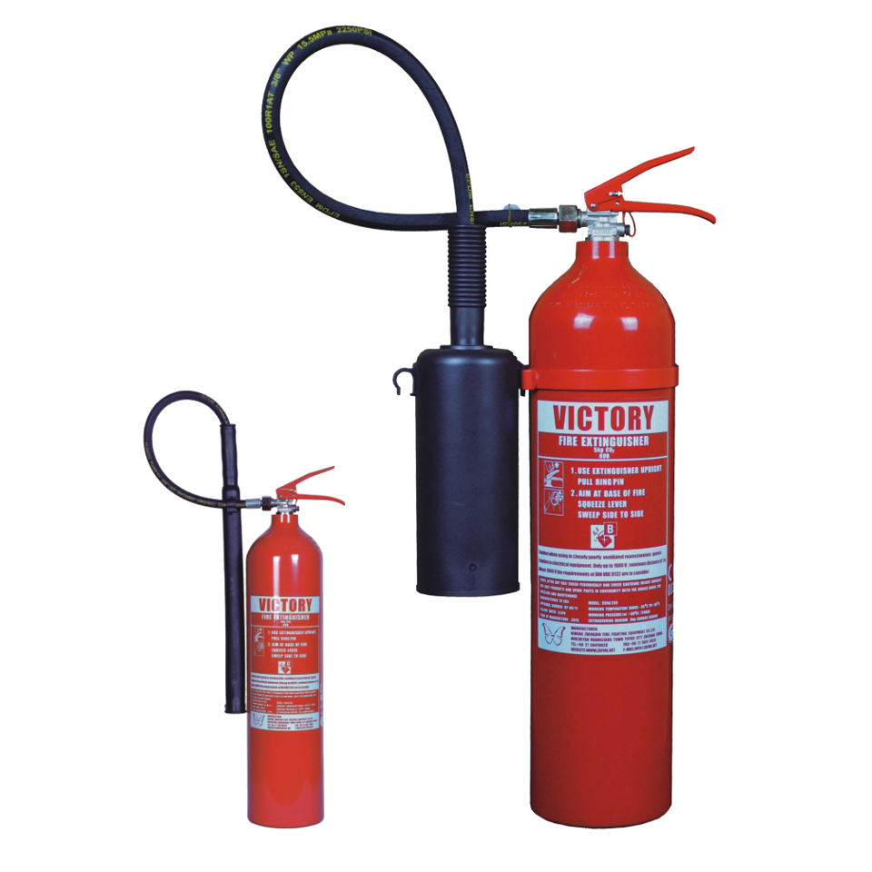 5KG ALUMINUM CO2 FIRE EXTINGUISHER MODEL:CO5A-250 [1]