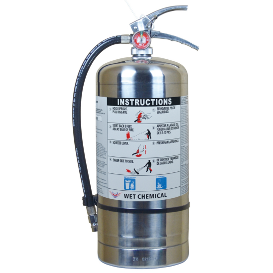 WET CHEMICAL 6L FIRE EXTINGUISHER MODEL:WC6L