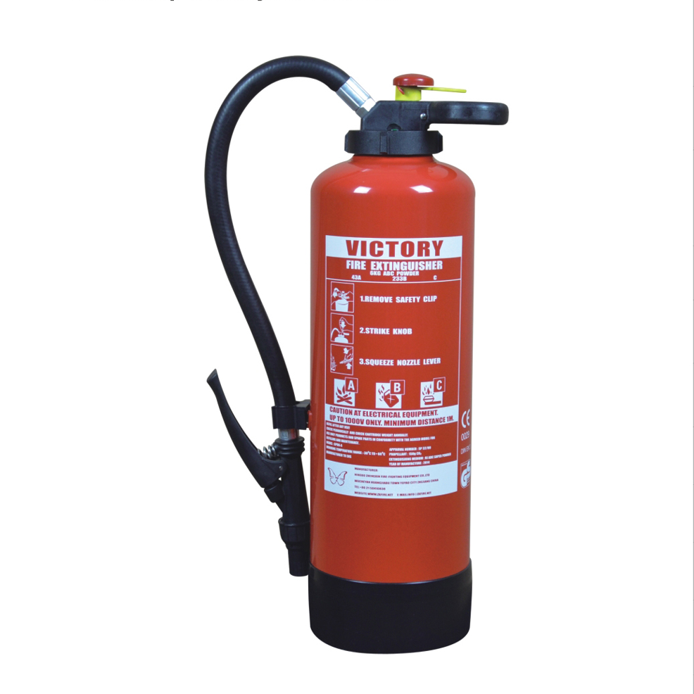 Evaluating dry chemical powder extinguisher capacity for commercial facilities