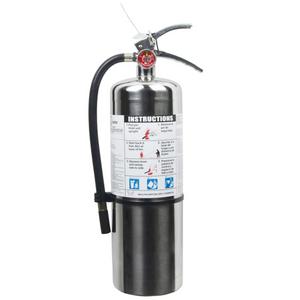 HEAVY DUTY/PREMIUM ABC DRY CHEMICAL STAINLESS STEEL 10LB FIRE EXTINGUISHER MODEL:PD10LB-S